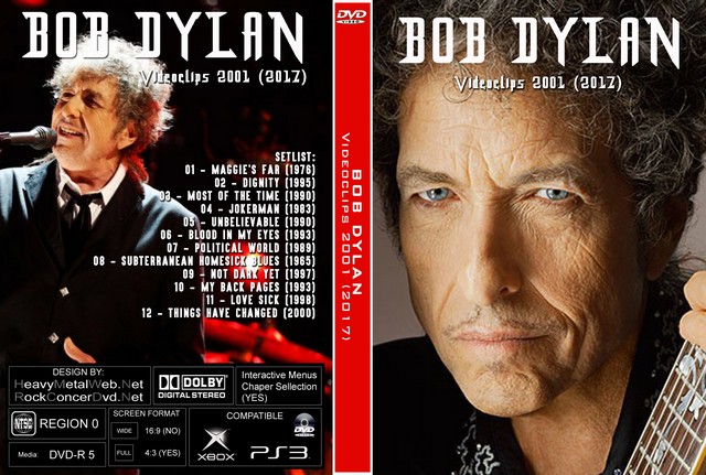 BOB DYLAN - Videoclips 2001 (2017).jpg
